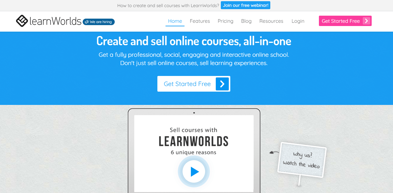 learnworld elearning platform