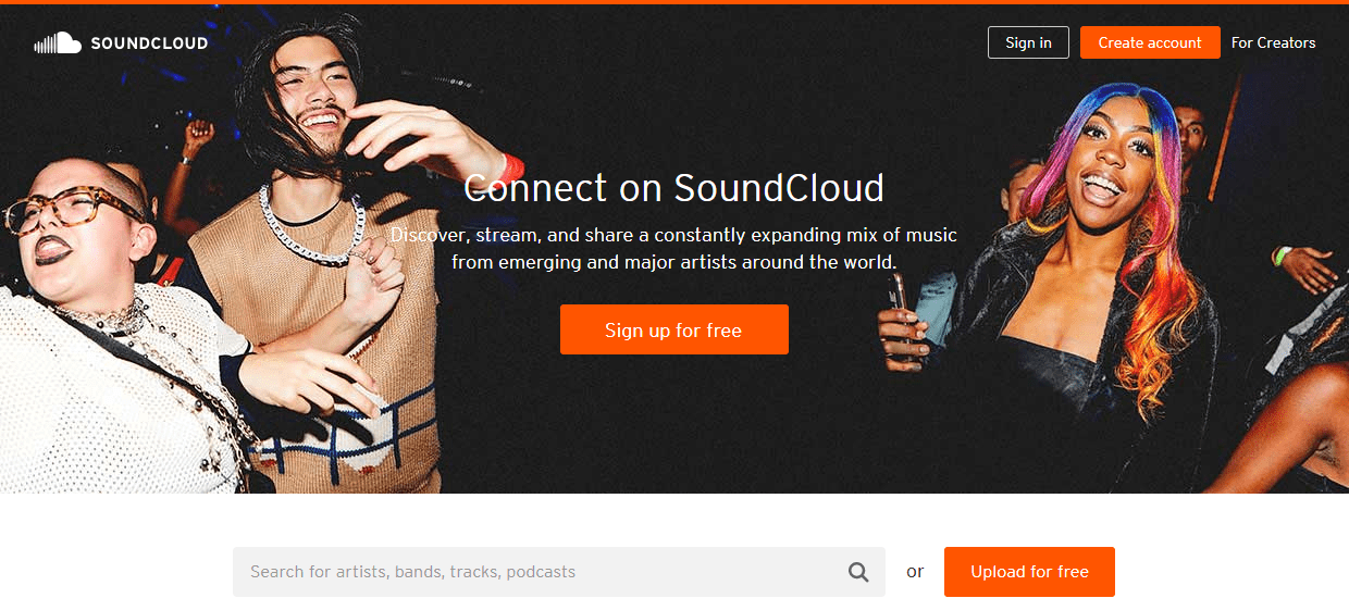 soundcloud podcast website