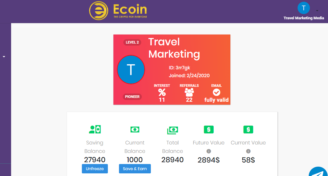 Ecoin Official Website - EcoinOfficial.org - Original