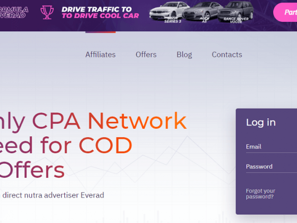 Everad Affiliate Network – Earn $32 CPA Nutra Offers